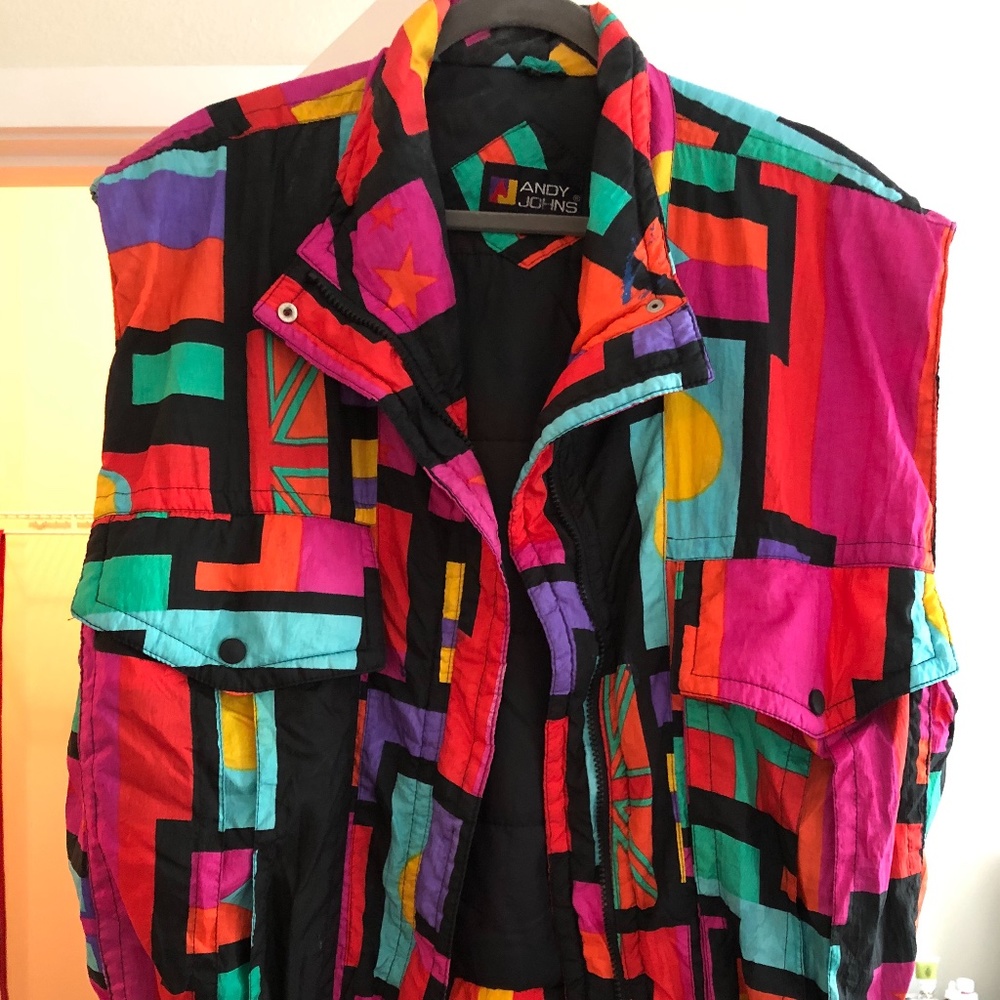 vintage Andy johns vest